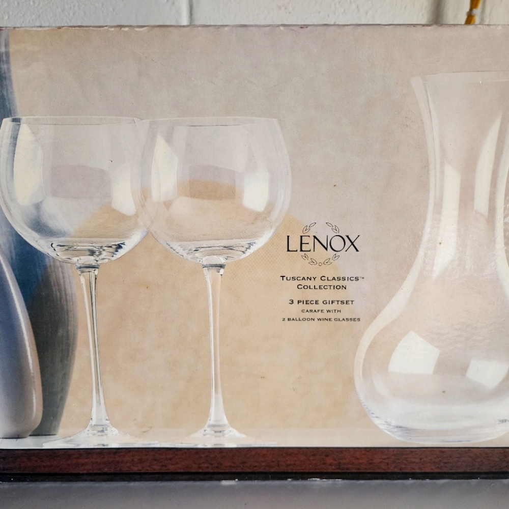 Lenox 3 piece Wine and Decanter set